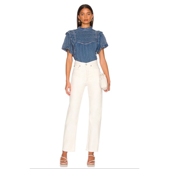 Free People Le Femme Tee Ruffle Babydoll - Picture 2 of 14